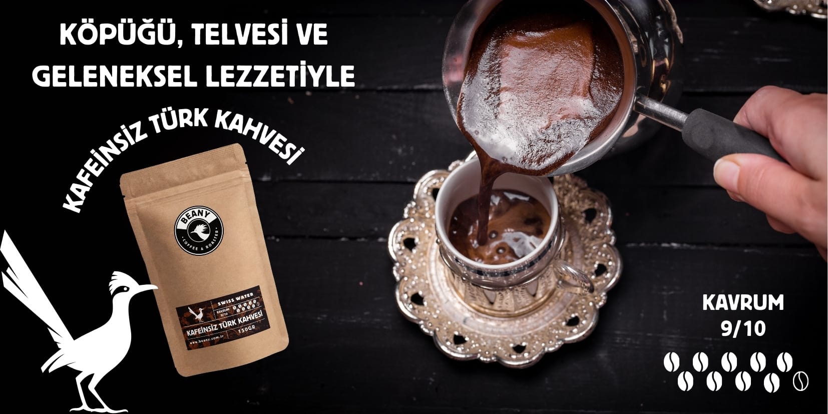 Kafeinsiz Türk Kahvesi